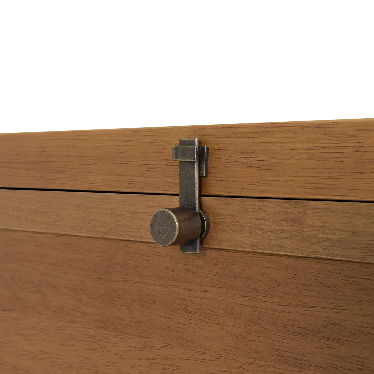 CÔMODA 3 GAVETAS 1,02 M X 42 CM PAMPA - NOZES/OURO VELHO - Foto 8