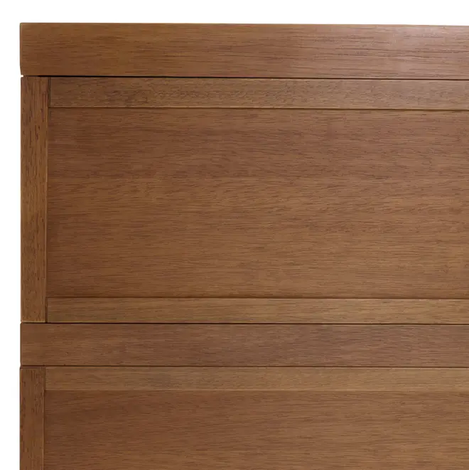 CÔMODA 3 GAVETAS 1,02 M X 42 CM PAMPA - NOZES/OURO VELHO - Foto 13
