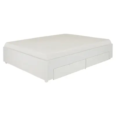 CAMA DE CASAL COM 2 GAVETAS 1,38 M NORAH