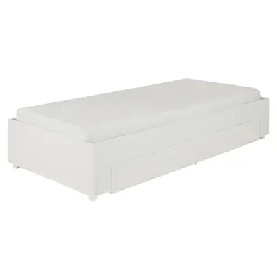 CAMA DE SOLTEIRO COM 2 GAVETAS 88 CM NORAH