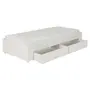 CAMA DE SOLTEIRO COM 2 GAVETAS 88 CM NORAH - BRANCO - Foto 2