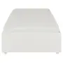 CAMA DE SOLTEIRO COM 2 GAVETAS 88 CM NORAH - BRANCO - Foto 5