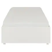 CAMA DE SOLTEIRO COM 2 GAVETAS 88 CM NORAH - BRANCO - Foto 5