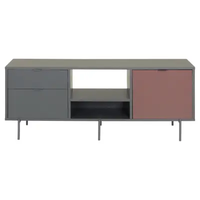 FOSTER RACK 2 PORTAS BASCULANTES/ 1 GAVETA 1,35 M X 39 CM