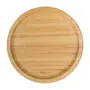 PRATO PARA BOLO COM PÉ 20 CM BAMBOO - NATURAL - Foto 3
