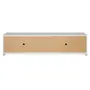 RACK 1 PORTA DE CORRER/ 1 GAVETA 1,80 M X 36 CM BALTIMORE - BRANCO/BRANCO - Foto 7