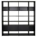 PRETO - ESTANTE 2 PORTAS BASCULANTES 2,20 M X 2,35 M LITERARY