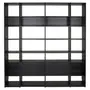 PRETO - ESTANTE 2 PORTAS BASCULANTES 2,20 M X 2,35 M LITERARY