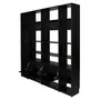 ESTANTE 2 PORTAS BASCULANTES 2,20 M X 2,35 M LITERARY - PRETO - Foto 4
