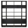ESTANTE 2 PORTAS BASCULANTES 2,20 M X 2,35 M LITERARY - PRETO - Foto 6