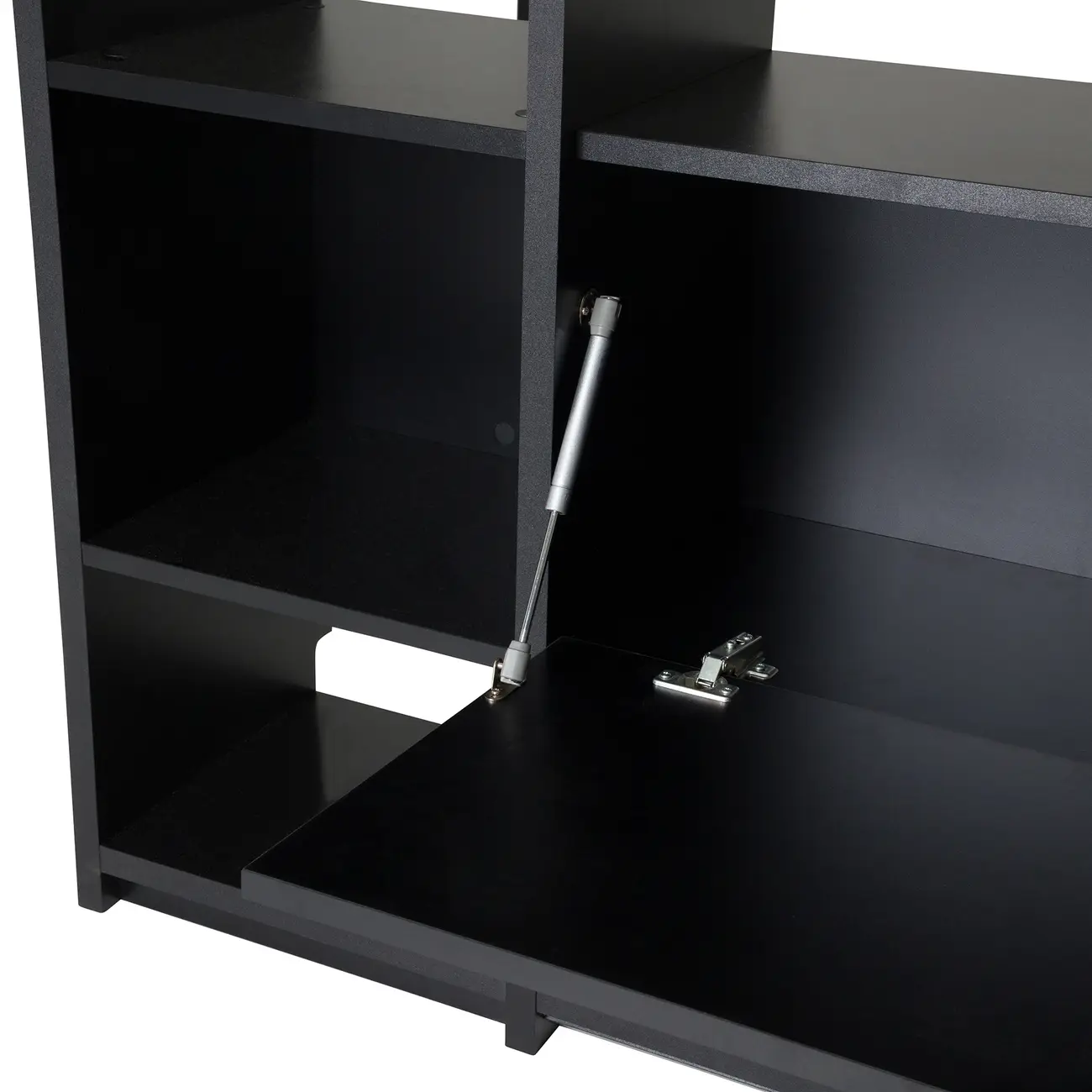 ESTANTE 2 PORTAS BASCULANTES 2,20 M X 2,35 M LITERARY - PRETO - Foto 7