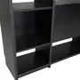 ESTANTE 2 PORTAS BASCULANTES 2,20 M X 2,35 M LITERARY - PRETO - Foto 8