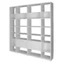 ESTANTE 2 PORTAS BASCULANTES 2,20 M X 2,35 M LITERARY - BRANCO - Foto 2