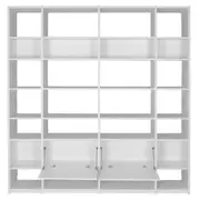 ESTANTE 2 PORTAS BASCULANTES 2,20 M X 2,35 M LITERARY - BRANCO - Foto 3
