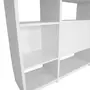 ESTANTE 2 PORTAS BASCULANTES 2,20 M X 2,35 M LITERARY - BRANCO - Foto 8