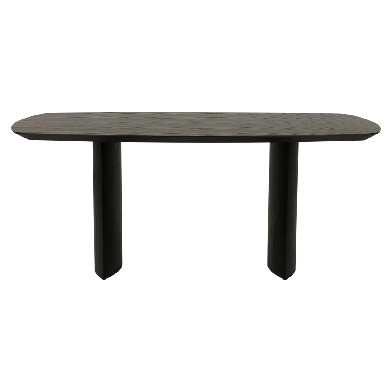 MESA DE JANTAR 1,80 M X 95 CM BANQUET - EBANIZADO - Foto 1