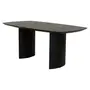 MESA DE JANTAR 1,80 M X 95 CM BANQUET - EBANIZADO - Foto 2