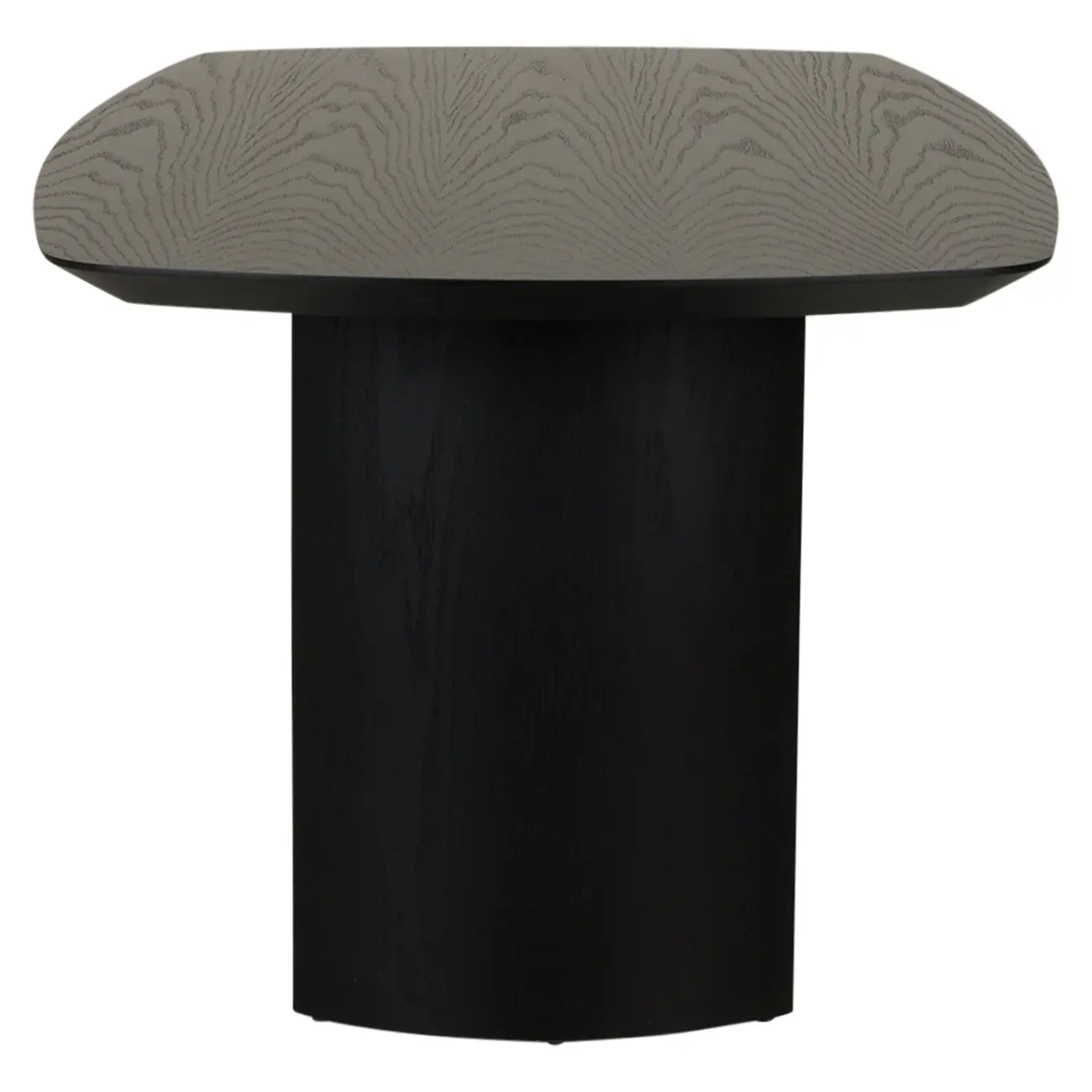 MESA DE JANTAR 1,80 M X 95 CM BANQUET - EBANIZADO - Foto 3