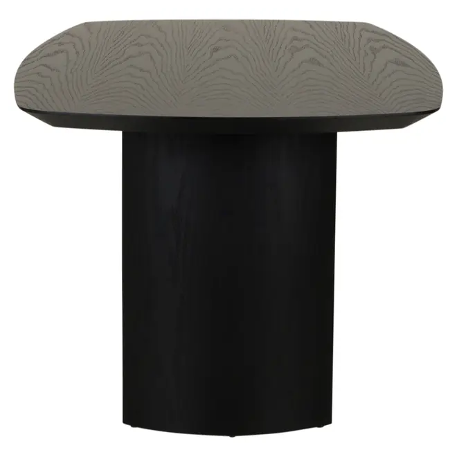 MESA DE JANTAR 1,80 M X 95 CM BANQUET - EBANIZADO - Foto 3