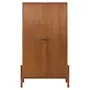 BUFFET/ARMÁRIO 2 PORTAS 87 CM X 1,52 M PAMPA - NOZES/OURO VELHO - Foto 1