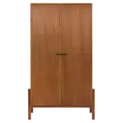 BUFFET/ARMÁRIO 2 PORTAS 87 CM X 1,52 M PAMPA - NOZES/OURO VELHO - Foto 1