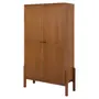 BUFFET/ARMÁRIO 2 PORTAS 87 CM X 1,52 M PAMPA - NOZES/OURO VELHO - Foto 2