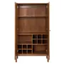 BUFFET/ARMÁRIO 2 PORTAS 87 CM X 1,52 M PAMPA - NOZES/OURO VELHO - Foto 3