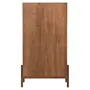 BUFFET/ARMÁRIO 2 PORTAS 87 CM X 1,52 M PAMPA - NOZES/OURO VELHO - Foto 6