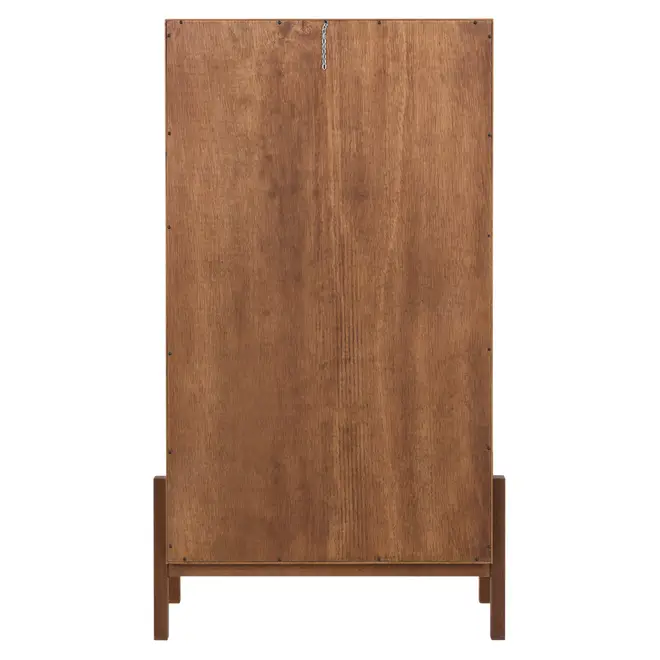 BUFFET/ARMÁRIO 2 PORTAS 87 CM X 1,52 M PAMPA - NOZES/OURO VELHO - Foto 6