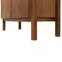 BUFFET/ARMÁRIO 2 PORTAS 87 CM X 1,52 M PAMPA - NOZES/OURO VELHO - Foto 11