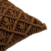 ALMOFADA 45 CM X 45 CM ETOSHA - CANELA DO CEILÃO/CANELA DO CEILÃO - Foto 5