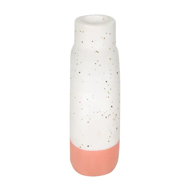 VASO 16 CM DUNI CIRCLE - BRANCO/MELÃO - Foto 3