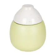 VASO 13 CM DUNI JUMBO - BRANCO/LIMAO SICILIANO - Foto 1