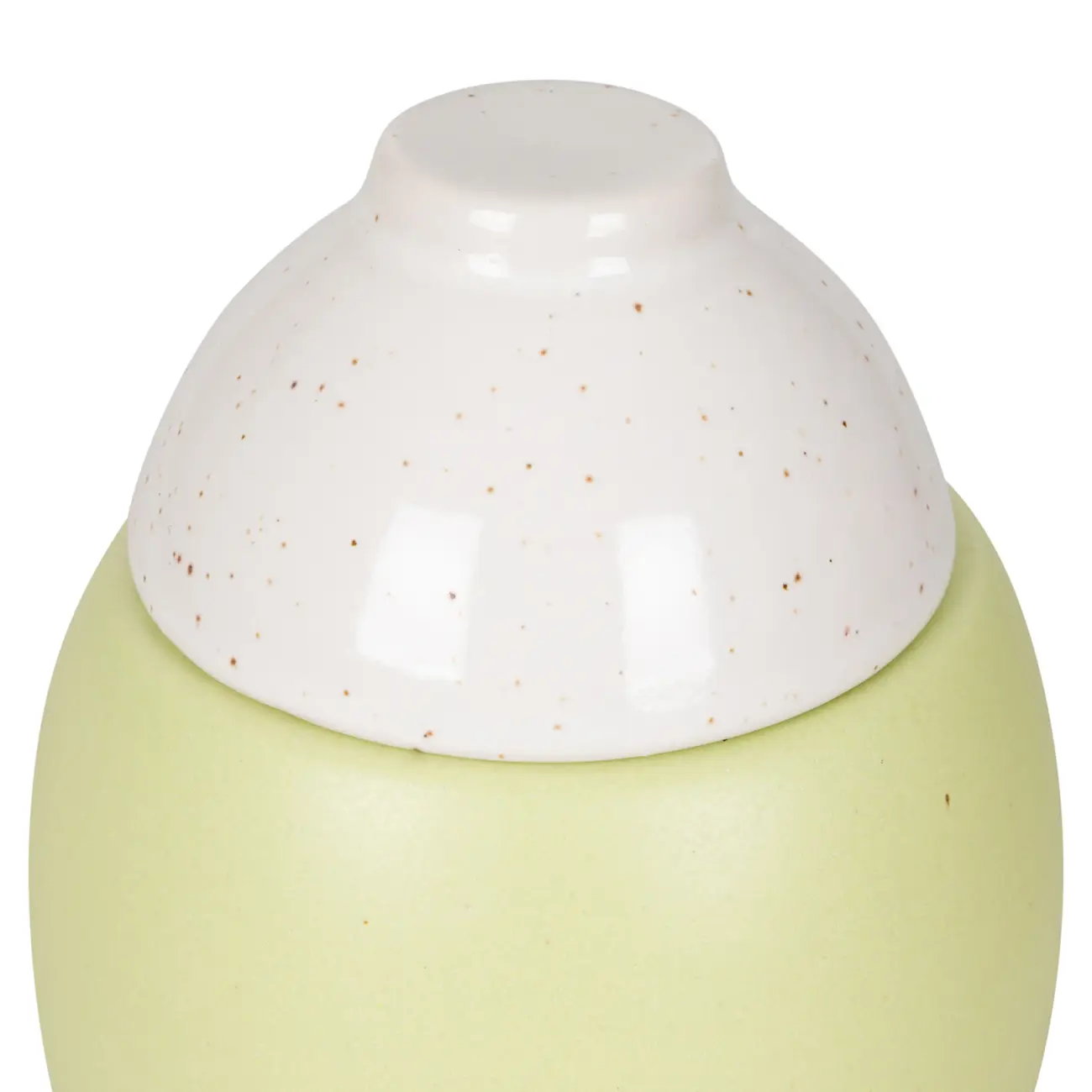 VASO 13 CM DUNI JUMBO - BRANCO/LIMAO SICILIANO - Foto 3