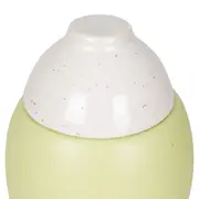 VASO 13 CM DUNI JUMBO - BRANCO/LIMAO SICILIANO - Foto 3