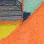 TAPETE 40 CM X 60 CM SHAGGY - CORES CALEIDOCOLOR - Foto 5