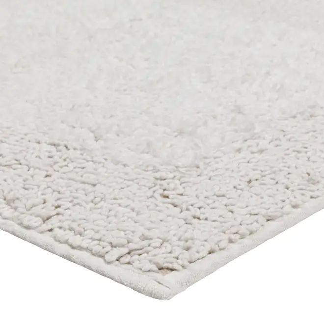 TAPETE 40 CM X 60 CM SUTTILLE - BRANCO - Foto 3