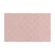 TAPETE 50 CM X 80 CM TRÍGONO - QUARTZO ROSA - Foto 1