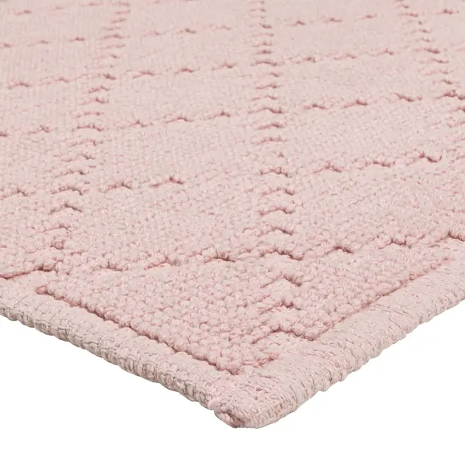TAPETE 50 CM X 80 CM TRÍGONO - QUARTZO ROSA - Foto 3