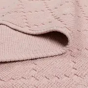 TAPETE 50 CM X 80 CM TRÍGONO - QUARTZO ROSA - Foto 4