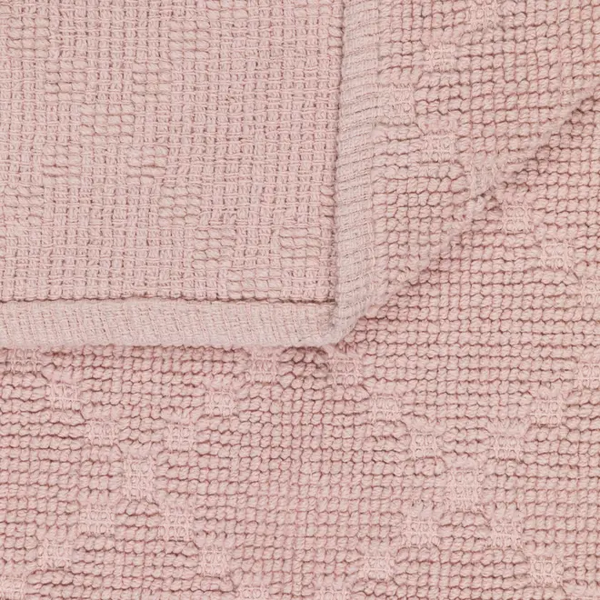 TAPETE 50 CM X 80 CM TRÍGONO - QUARTZO ROSA - Foto 5