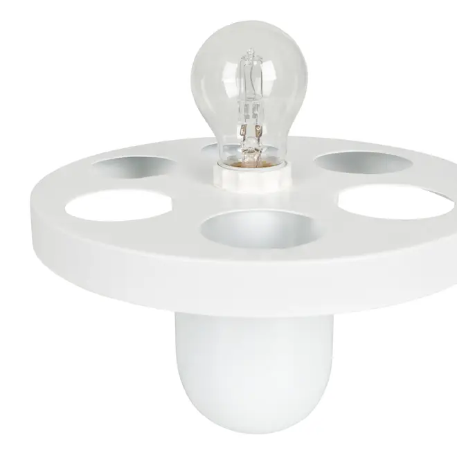 LUMINÁRIA DE MESA MÍNIMO - BRANCO - Foto 3