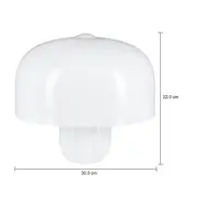 LUMINÁRIA DE MESA MÍNIMO - BRANCO - Foto 4
