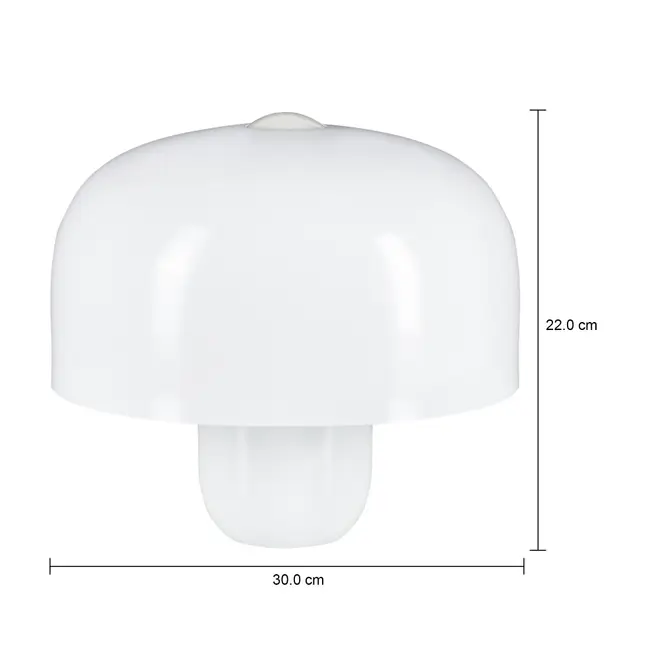 LUMINÁRIA DE MESA MÍNIMO - BRANCO - Foto 4