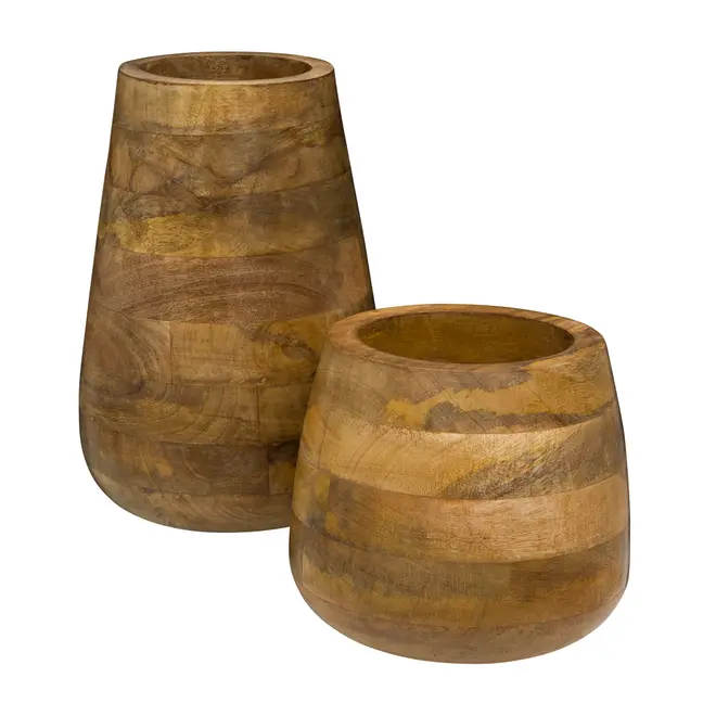 VASO DECORATIVO 29 CM YBYRÁ - MANGO - Foto 4
