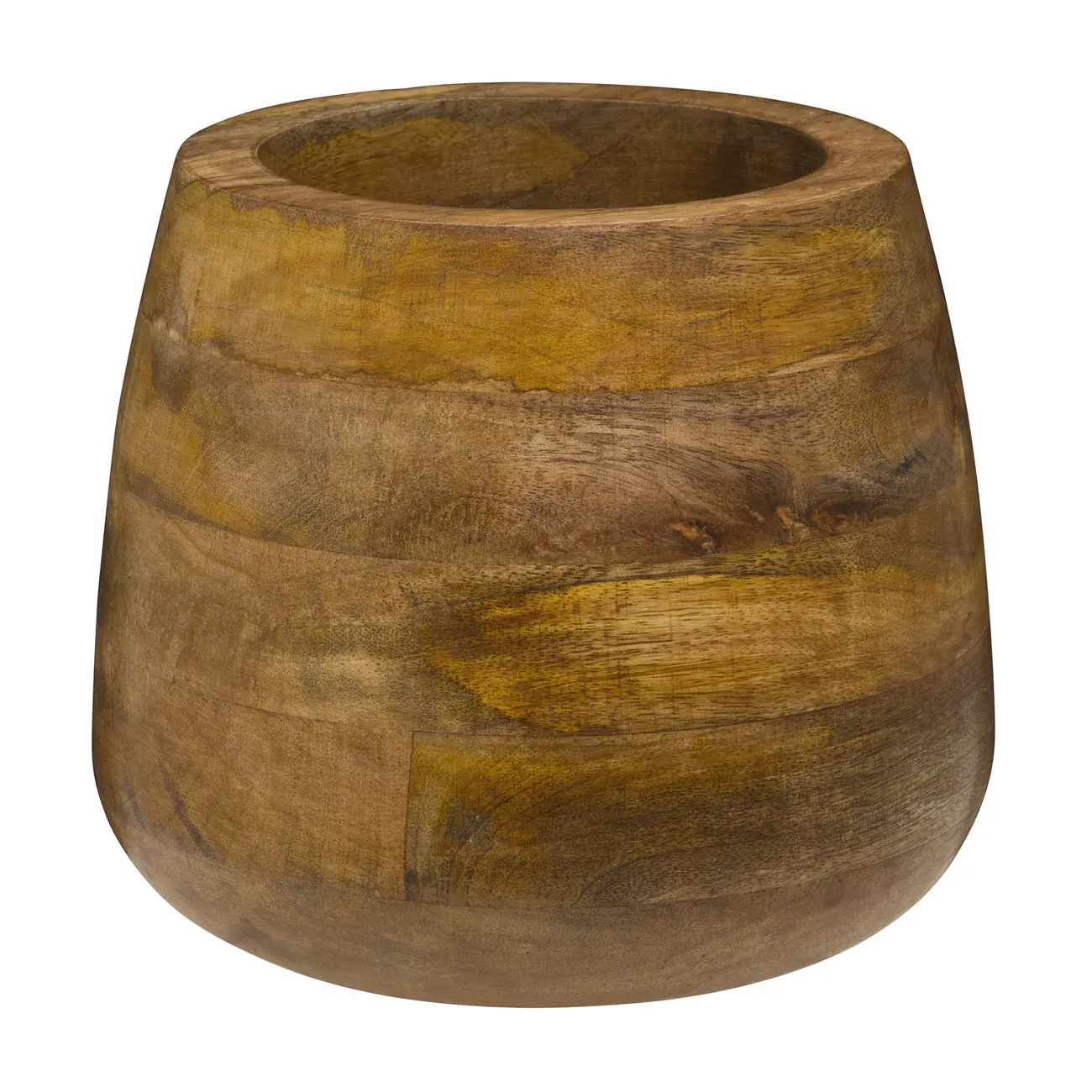VASO DECORATIVO 18 CM YBYRÁ - MANGO - Foto 1