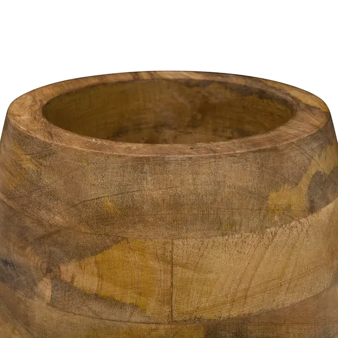VASO DECORATIVO 18 CM YBYRÁ - MANGO - Foto 2