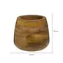 VASO DECORATIVO 18 CM YBYRÁ - MANGO - Foto 5