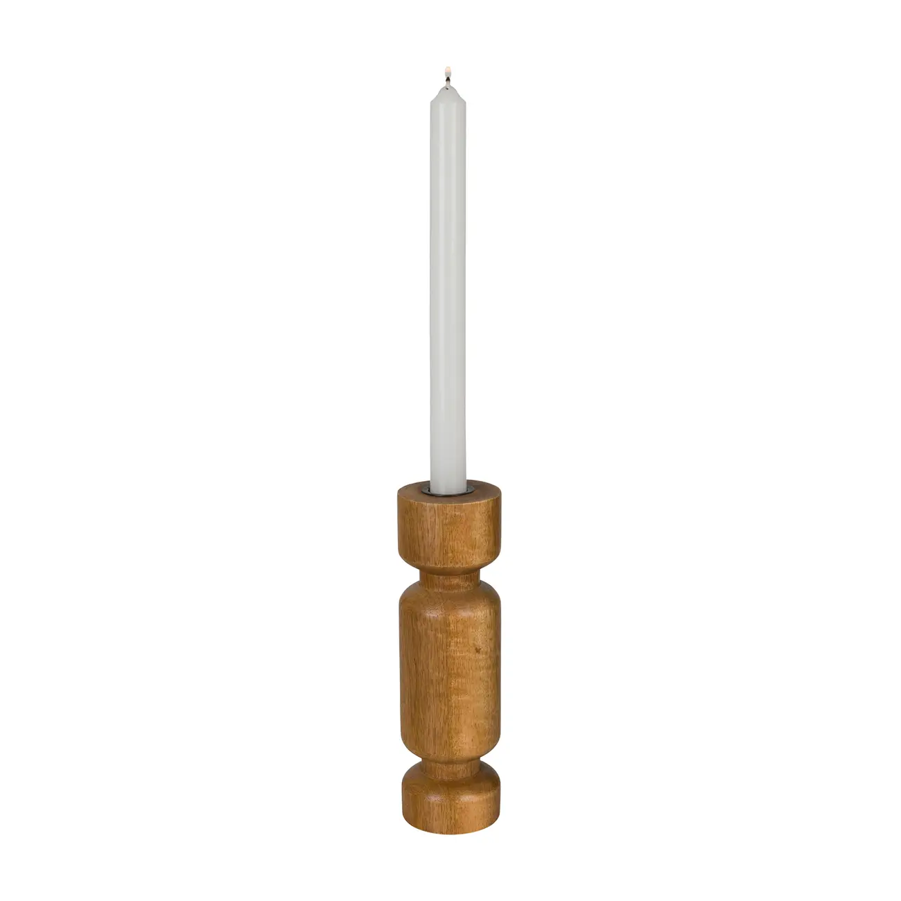 CASTIÇAL 20 CM TOTEM - MANGO - Foto 2