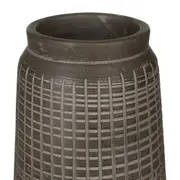 VASO DECORATIVO 27 CM MSANII - PRETO - Foto 2